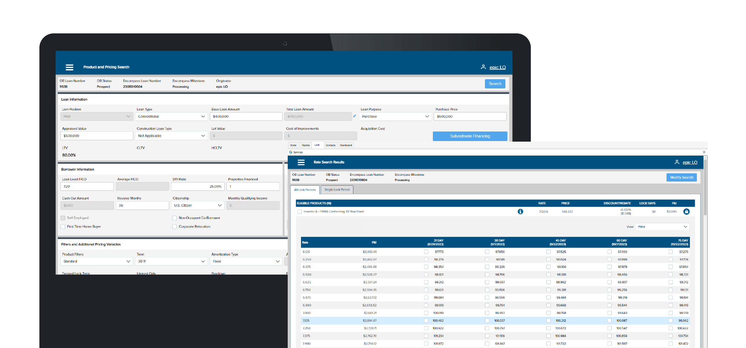 Optimal Blue Encompass Partner Connect